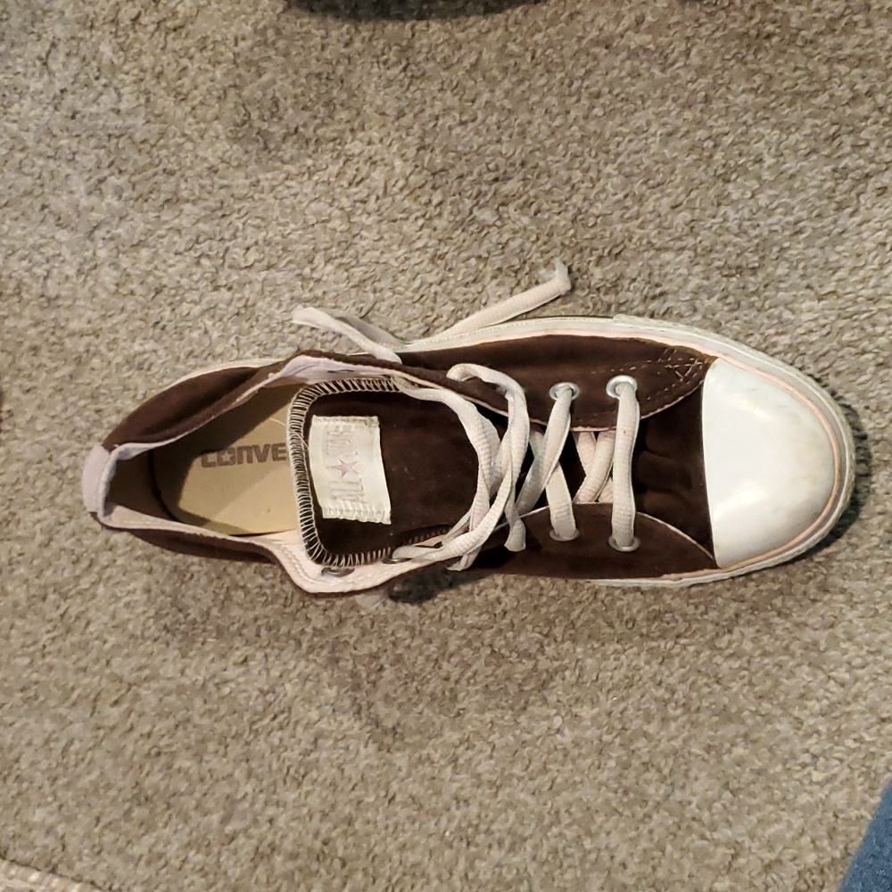 Converse Brown and Pink low rise